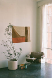 Toffee Loma Woven Art