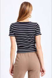 Stripe Samantha Baby Tee