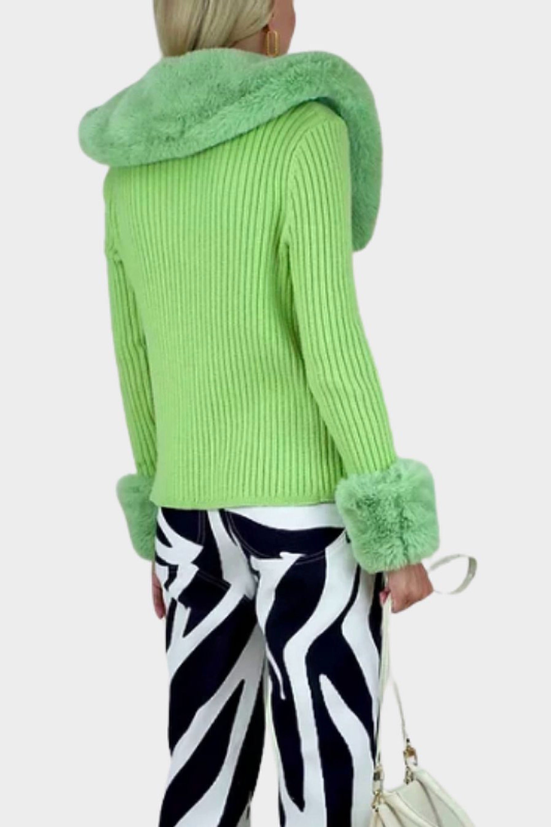 Palm Green Peggy Cardigan