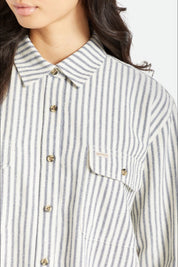 Dove Stripe Bowery Flannel